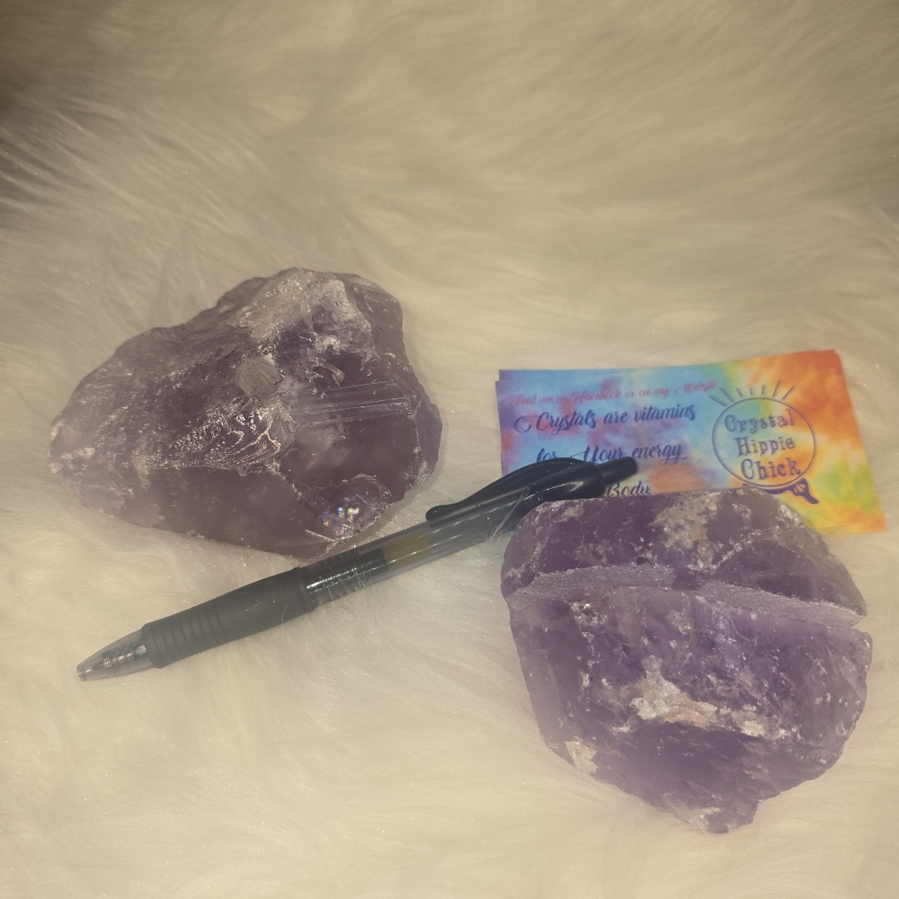 Amethyst Desk Set Great for Father's Day
